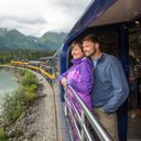 GoldStar Viewing Platform on Coastal Classic Train