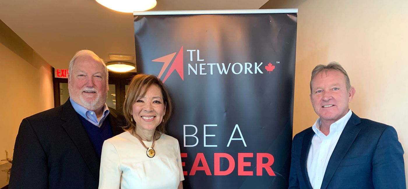 Image: L to R: Roger Block - President of Travel Leaders Network, Christine James - Vice President of TL Network Canada; John Lovell - President, Leisure Travel, Supplier Relations & Network (L to R: Roger Block - President of Travel Leaders Network, Christine James - Vice President of TL Ne)