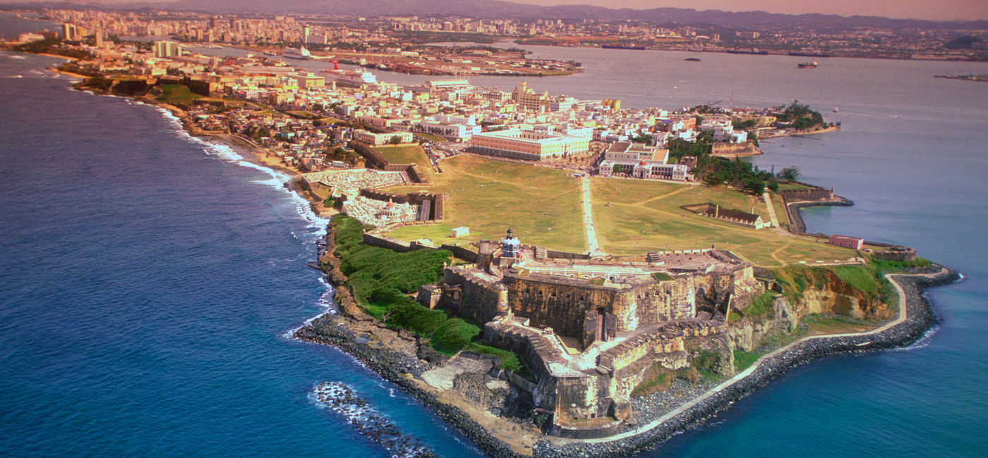 Image: PHOTO: Aerial view of San Juan, Puerto Rico. (Photo via iStock/Getty Images/Medioimages/Photodisc)