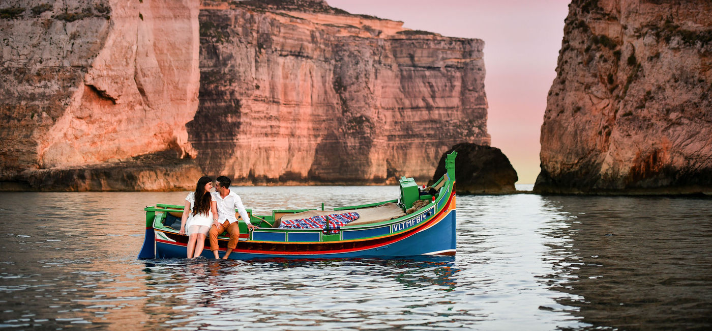 Photo: Dwejra Bay in Gozo. (photo courtesy of Malta Tourism Authority)