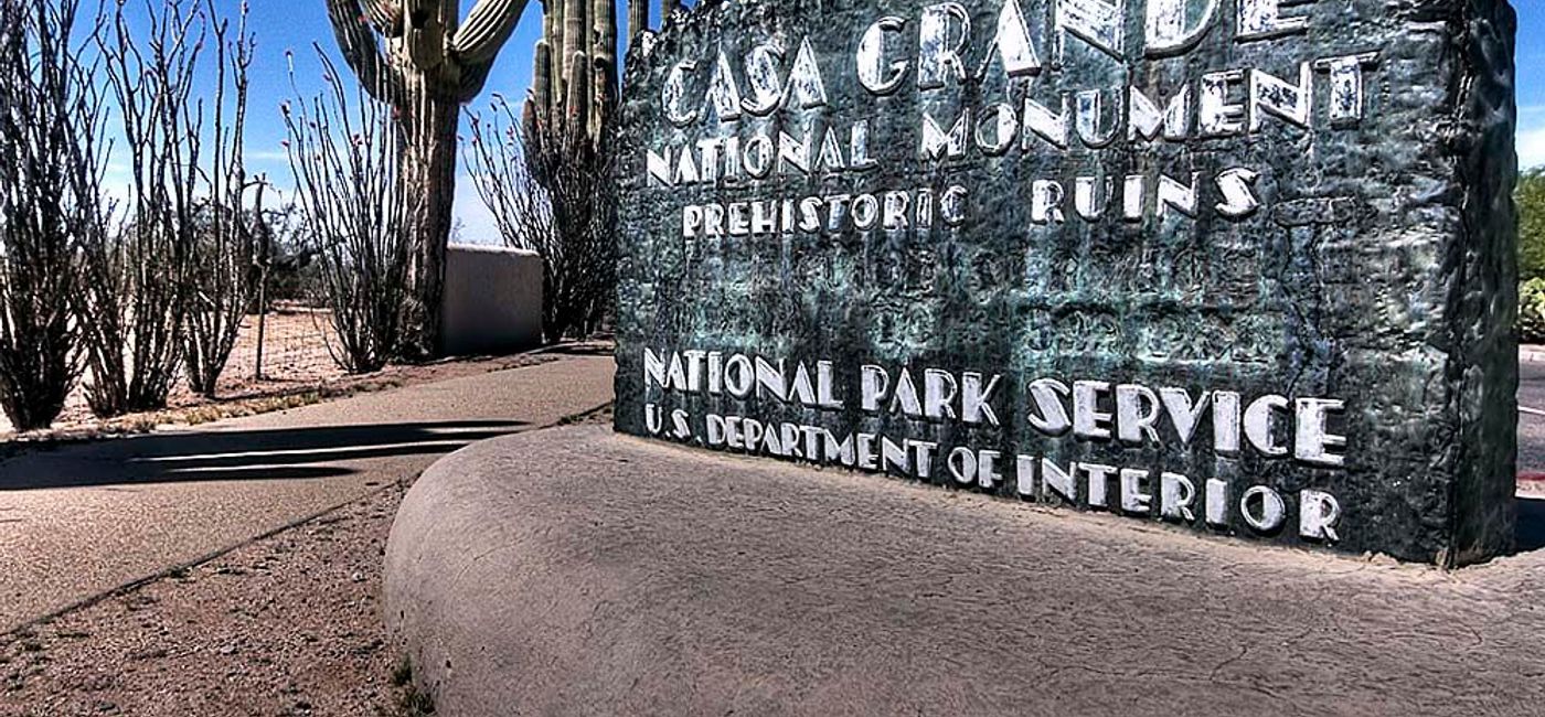 Image: PHOTO: A monument marker in Casa Grande, Arizona. (photo via Flickr/Michael Martin) 