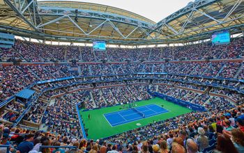 US Open at Arthur Ashe Stadium in Queens, New York