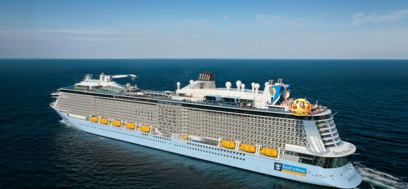 Image: Royal Caribbean's Spectrum of the Seas. (photo via Royal Caribbean) (Source: photo courtesy of Royal Caribbean)