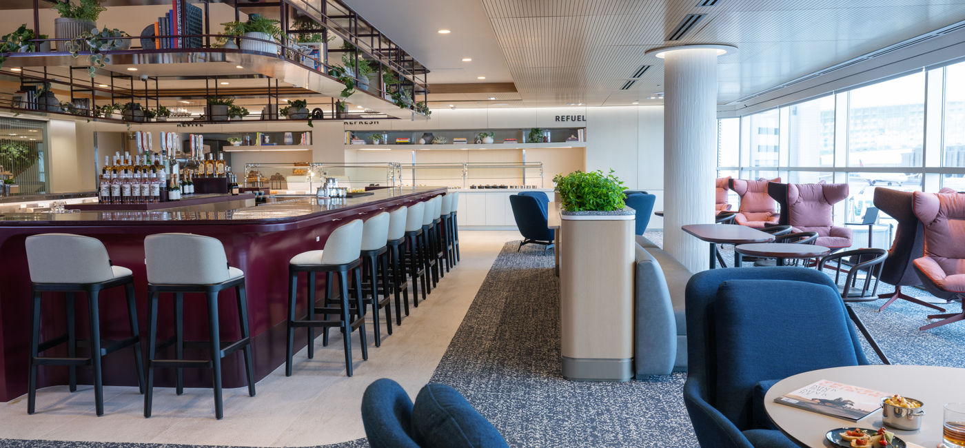 Image: Capital One Lounge at Denver International Airport. (Photo Credit: Capital One Media)