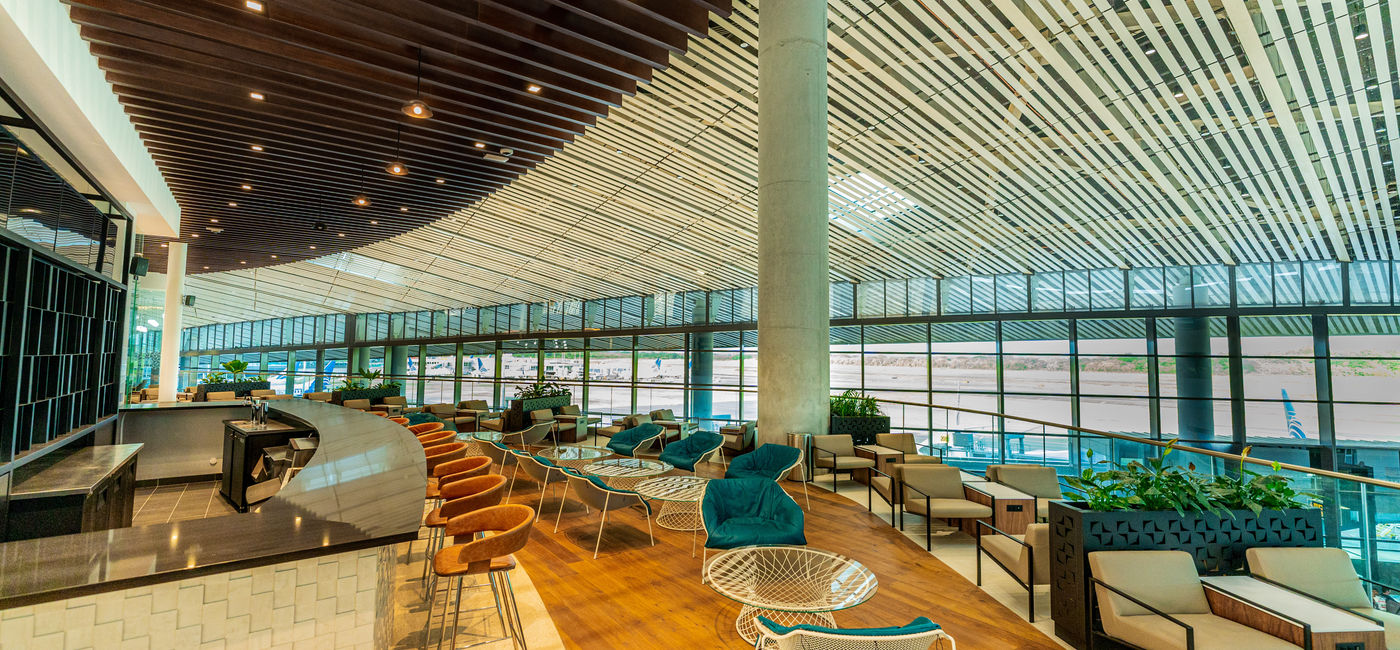 Image: Copa Club 70 at Panama City’s Tocumen International Airport (Photo via Copa Airlines)