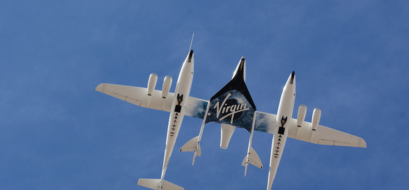 Image: PHOTO: Virgin Galactic is getting very close to space. (Photo via Flickr/Jeff Foust) 