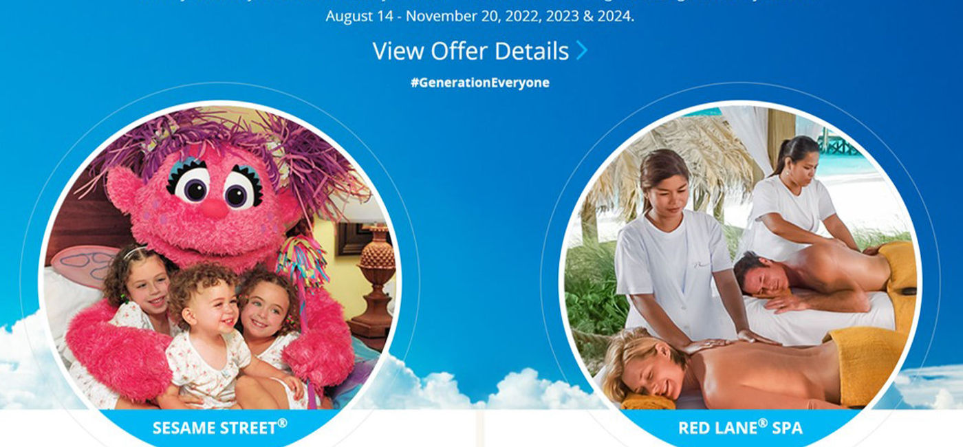 Image: Exclusive Limited Time Offer - Fall 4 Beaches (Courtesy of Sandals Resorts)