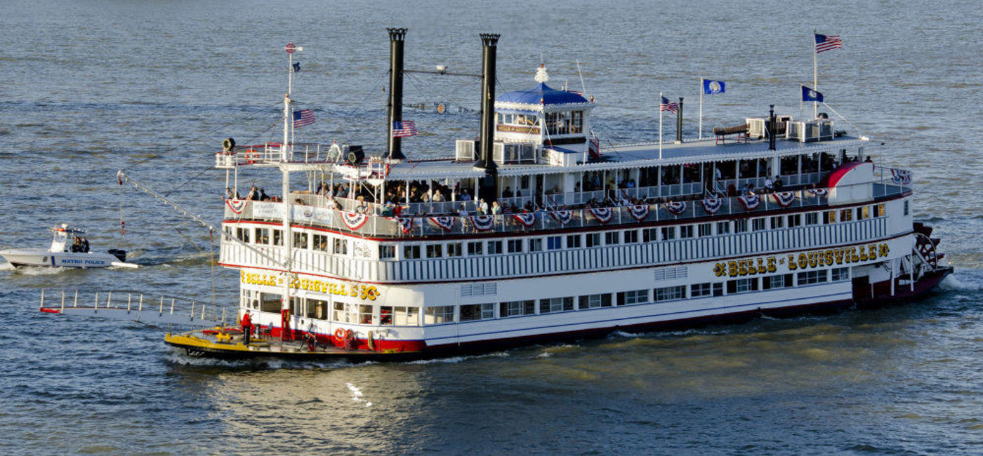 Image: PHOTO: The Belle of Louisville is the oldest still-operating paddle steamboat in the United States. (photo via Flickr/U.S. Army Corps of Engineers)