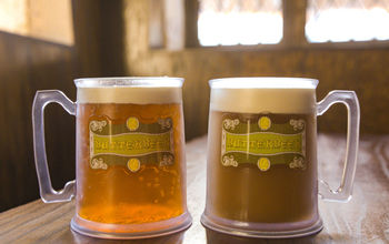 Cold and frozen Butterbeer.