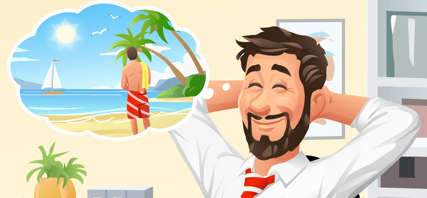 Image: Too often Americans are dreaming of vacations instead of taking them.  (Photo Credit: kbeis / Getty Images)