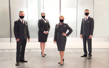 New Air Canada Rouge uniforms