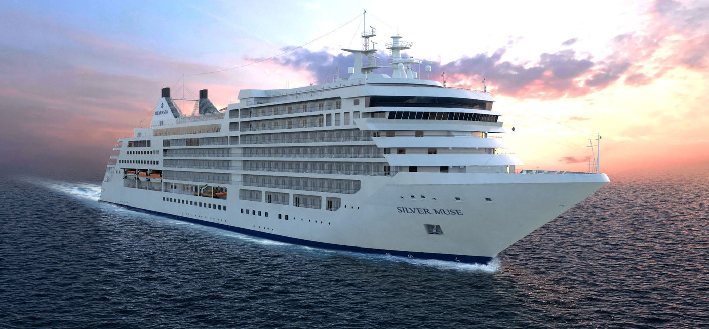 Image: PHOTO: Silversea Cruises' new flagship, Silver Muse. (photo courtesy of Silversea Cruises) 