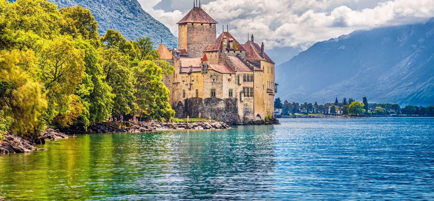Image: The Chateau de Chillon on Lake Geneva. (Photo Credit: TTC Tour Brands)