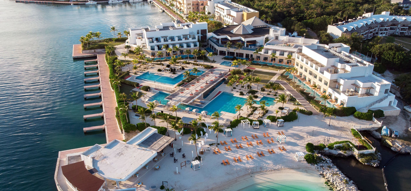 Image: Aerial view of the TRS Cap Cana Hotel. (photo via Palladium Hotel Group) ((photo via Palladium Hotel Group))