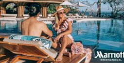 Enjoy up to 45% savings + up to $500 Hotel Credits on select Marriott International Hotels
