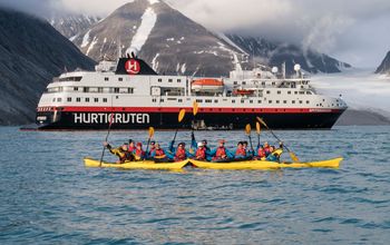 Hurtigruten, Svalbard, Norway, kayaking, Artic, cruises, expedition, exploration, adventure