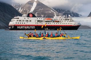 Hurtigruten, Svalbard, Norway, kayaking, Artic, cruises, expedition, exploration, adventure