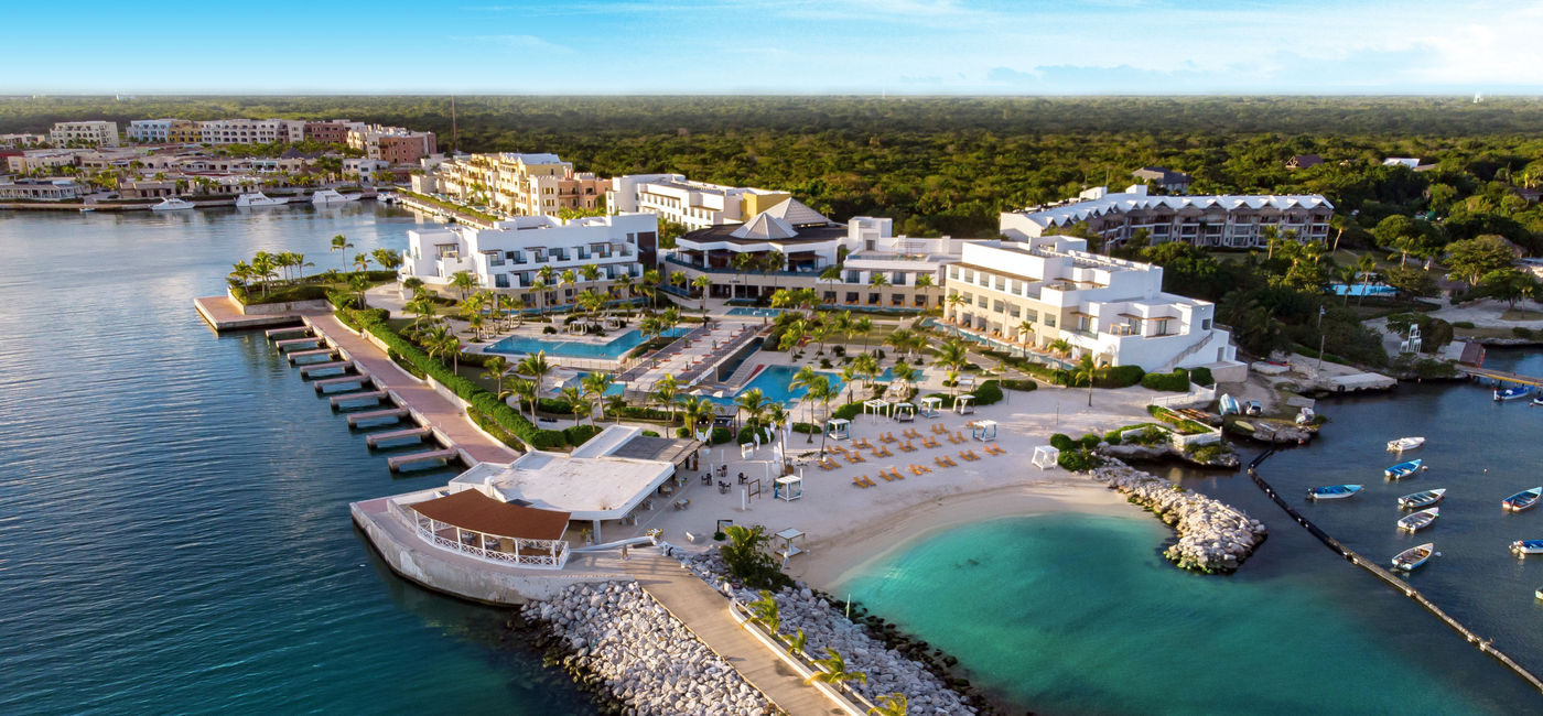 Image: The TRS Cap Cana Hotel is located on near a marina and forests, as well as an award-winning golf course. (Palladium Hotel Group) ((Palladium Hotel Group))