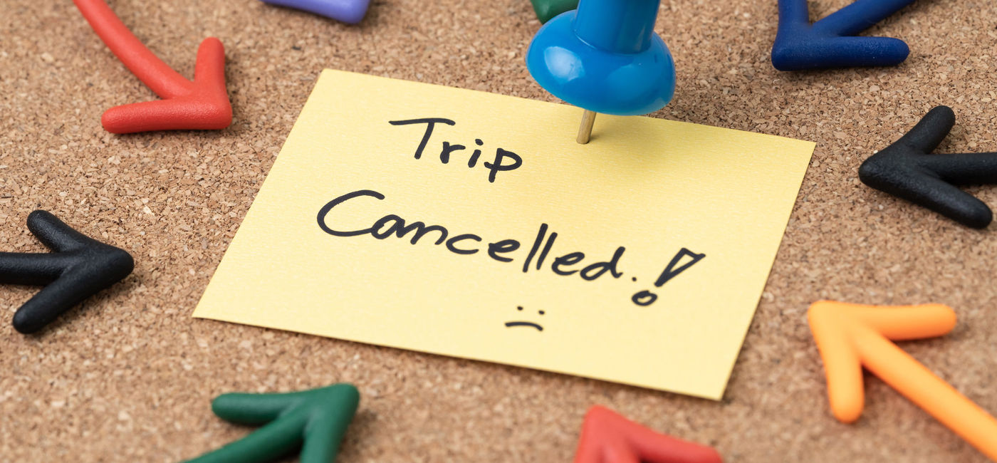 Image: PHOTO: Vacations canceled due to COVID-19. (Photo via iStock/Getty Images Plus/Nuthawut Somsuk)