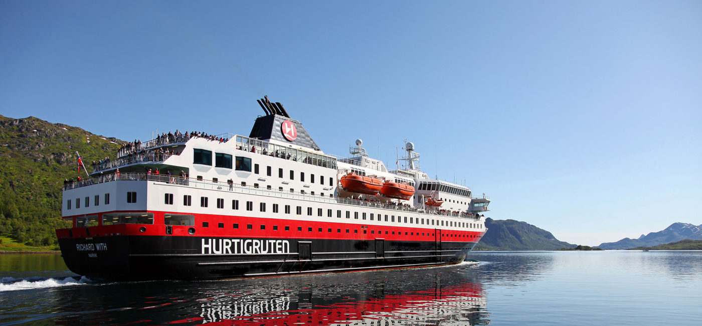 Image: Hurtigruten Norway's MS Richard With (photo via Hurtigruten Expeditions) ((photo via Hurtigruten Expeditions))