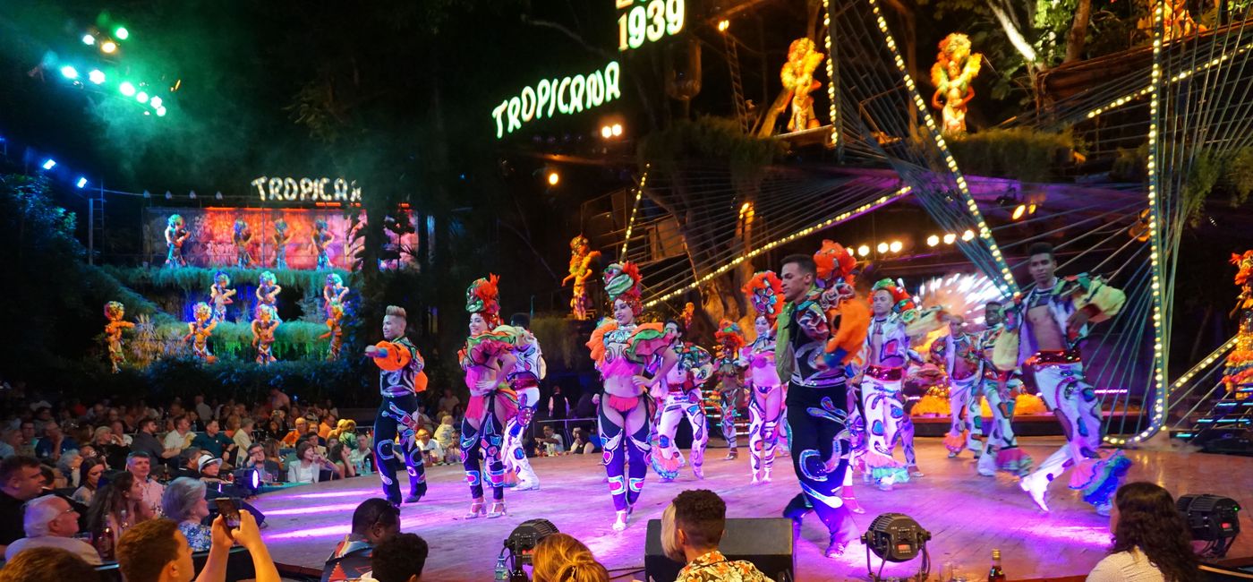 Image: We caught the fabulous Tropicana show while in Havana. (Photo by Brian Major).