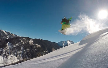 Snowboarder in Colorado