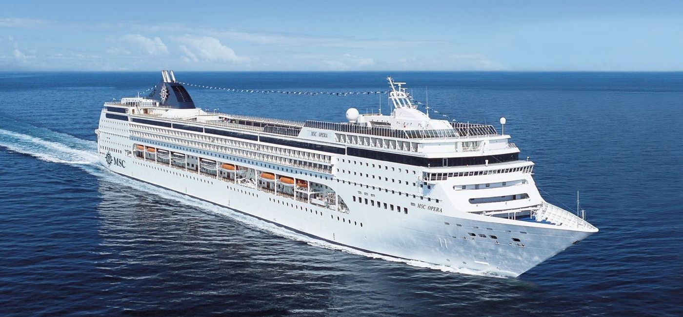 Image: MSC Cruises' MSC Opera. (photo via MSC Cruises Media)