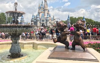View of Cinderella Castle at Walt Disney World