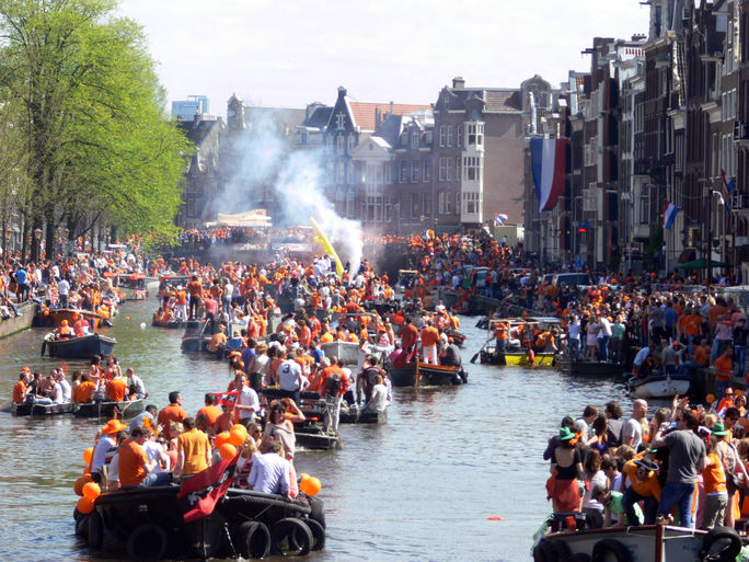 King's Day, Amsterdam, festival, party