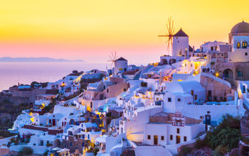 Mykonos in the Greek Islands.