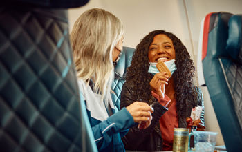 Delta food and beverage service.