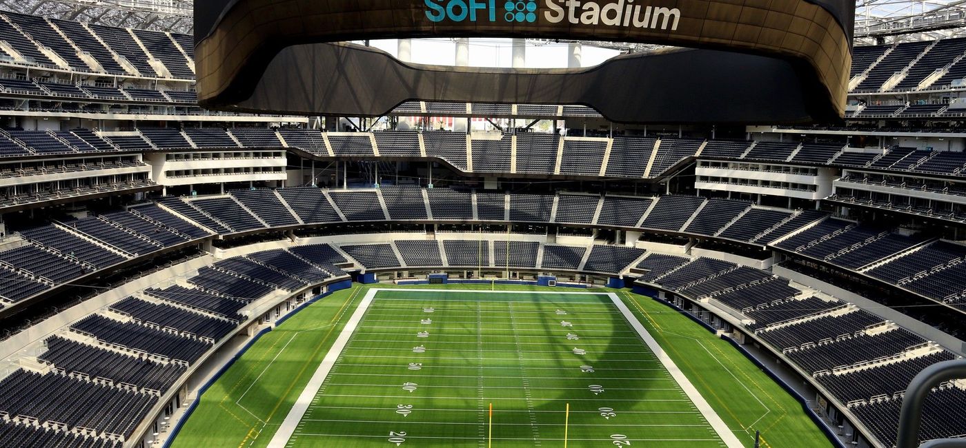 SoFi Stadium Getting Ready For Its Super Bowl Close-up