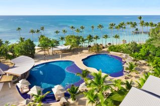 Pool area at Hilton La Romana