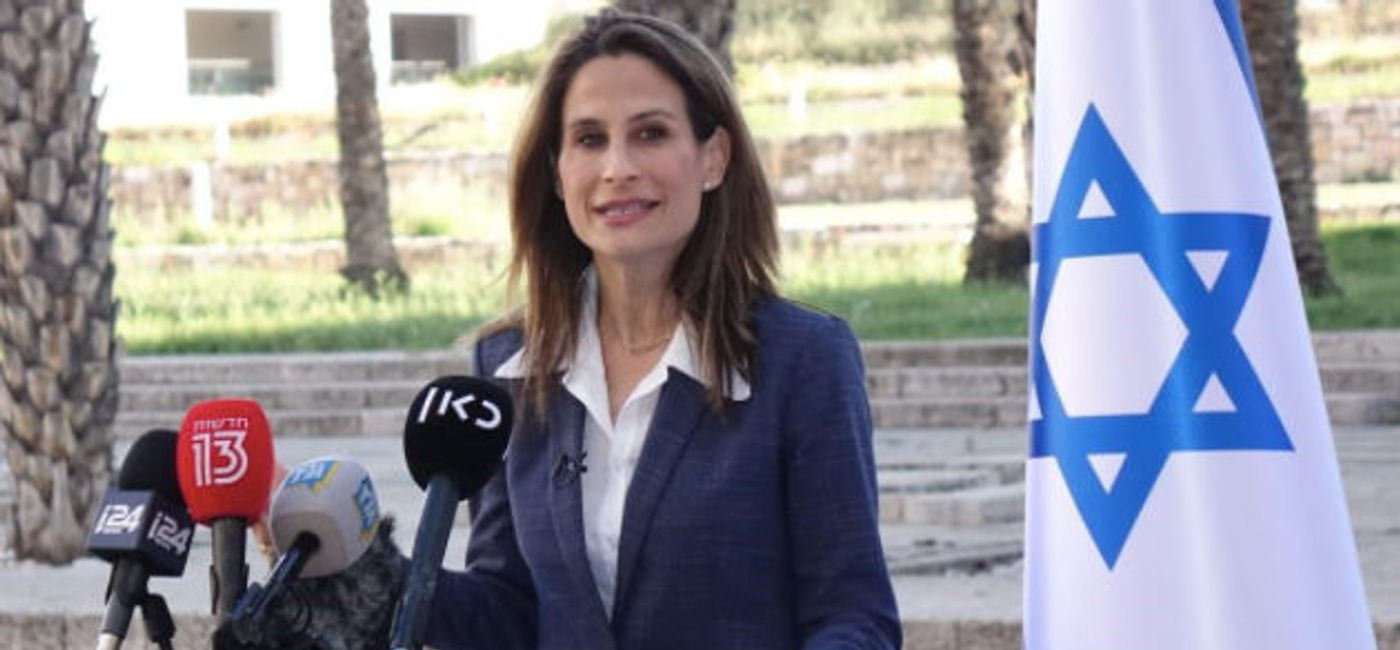 Image: Israel’s Minister of Tourism, Orit Farkash-Hacohen (PHOTO: Michael Dimenstein GPO)