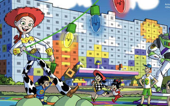 Tokyo Disney Resort Toy Story Hotel Drawing