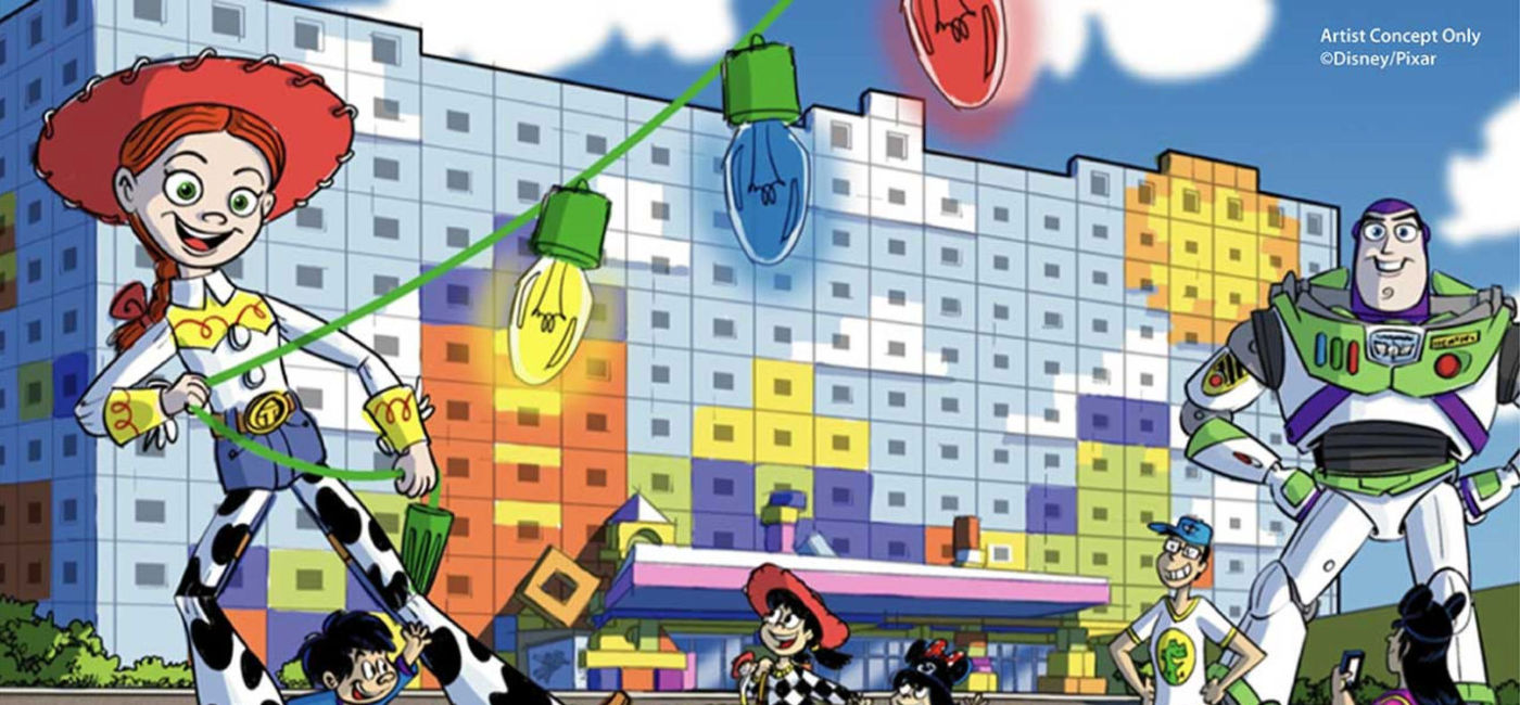 Image: Tokyo Disney Resort Toy Story Hotel Drawing (Photo via Disney)