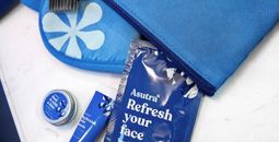 United's new amenity kits.