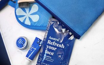 United's new amenity kits.