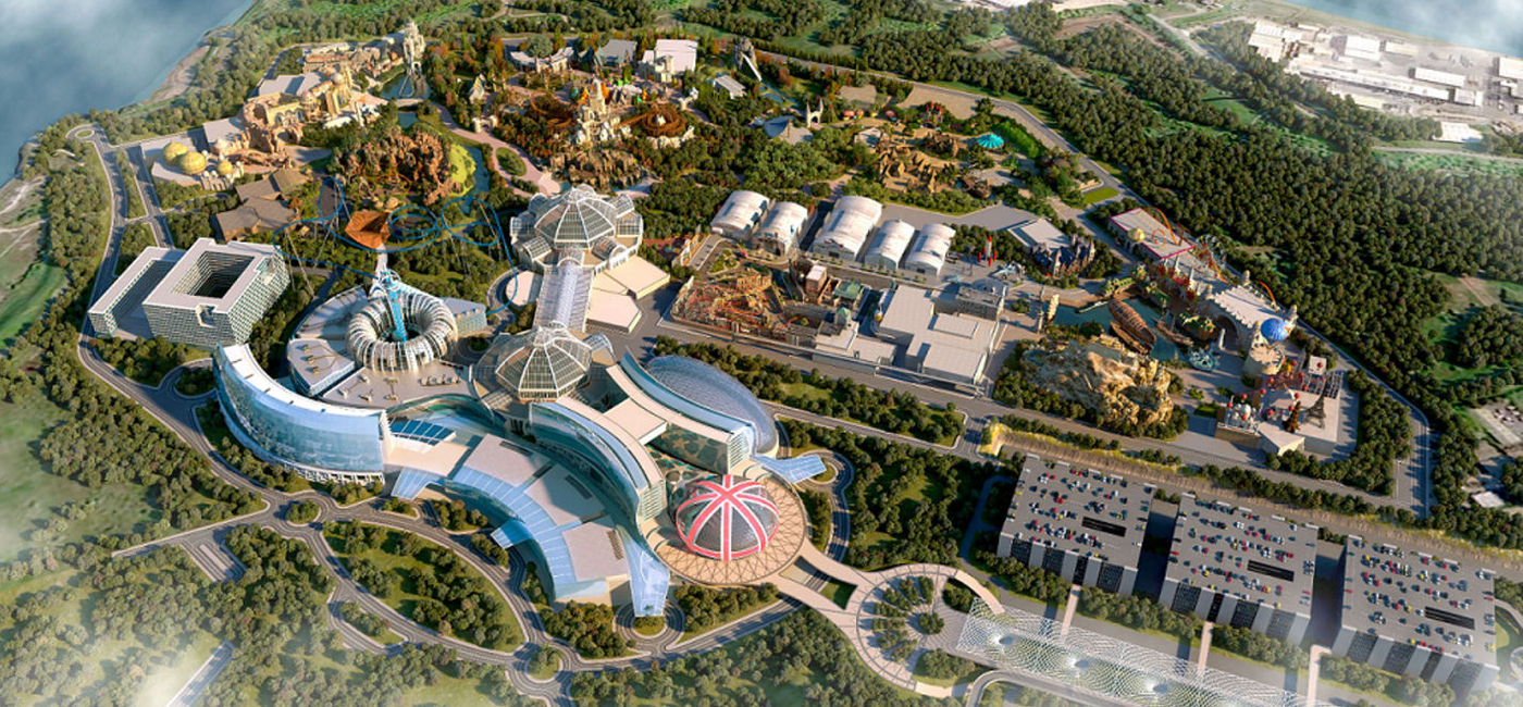 Image: The London Resort Aerial (Photo via The London Resort)