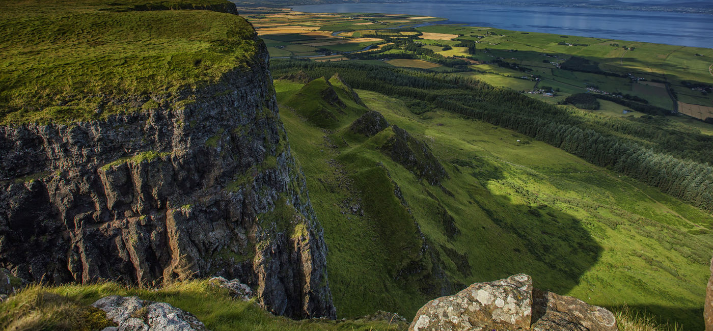 Image: Binevenagh, Northern Ireland, which doubled as the Dothraki Grasslands in 'Game of Thrones'. (photo courtesy of Tourism Ireland)