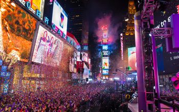New Year's Eve Ball Drop at Times Square
