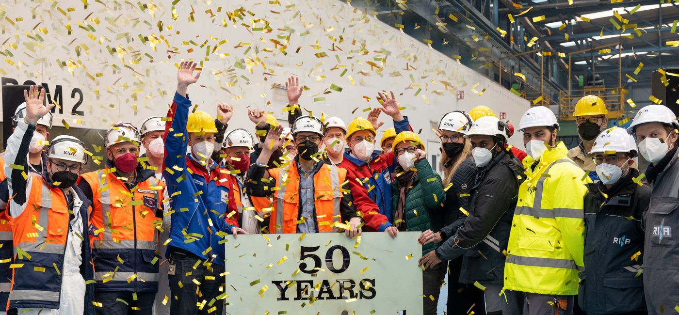 Image: Carnival Cruise Line is having a happy 50th birthday celebration, with three million guests travelling with the line since its restart last summer. (Carnival Jubilee Celebration)