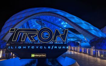 TRON Lightcycle / Run entrance, ride, coaster, Disney World