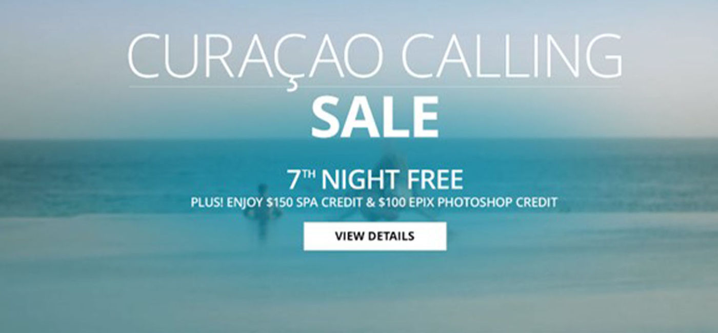 Image: Curaçao Calling Sale (Courtesy of Sandals Resorts)