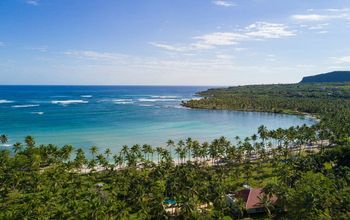 The site of the new Wyndham Alltra Samana, Playa