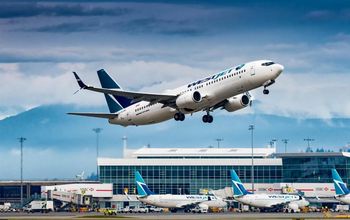 Un avion de WestJet