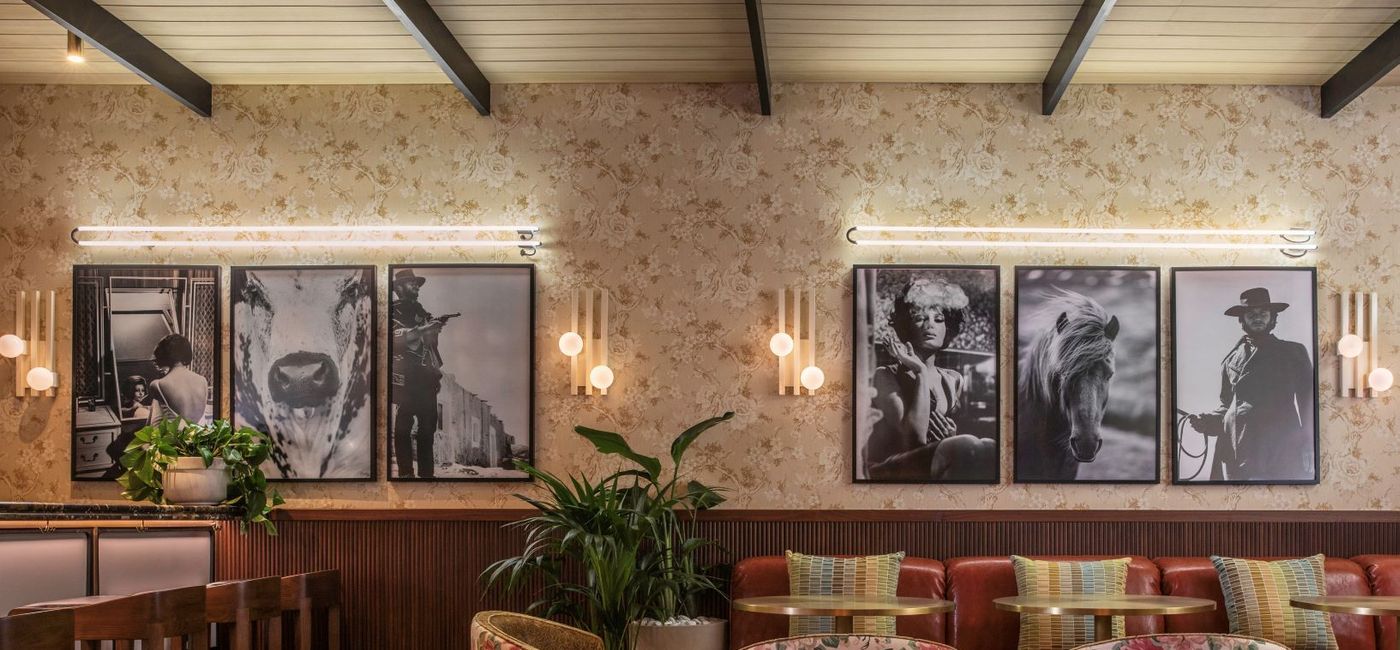 Image: PHOTO: Decor inside Houston's C. Baldwin Hotel. (Photo via Hilton)