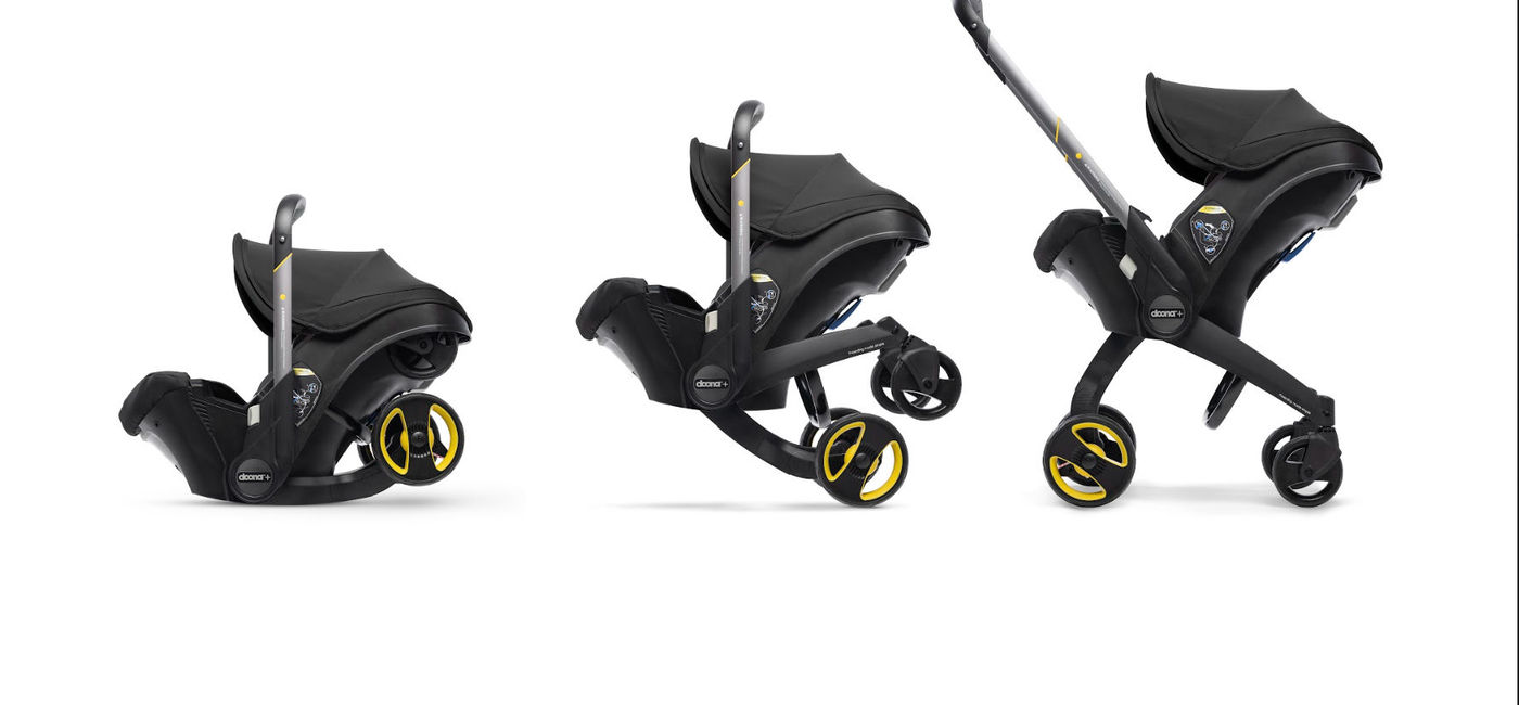 Black car seat stroller combo store