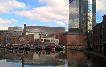 Gas Street Basin, Birmingham, UK