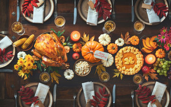 Thanksgiving celebration traditional dinner.